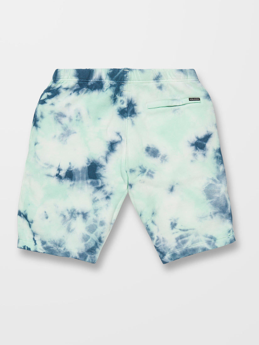 Iconic Stone Plus Fleece Short - TEMPLE TEAL - (KIDS) (C1012330_TMT) [1]