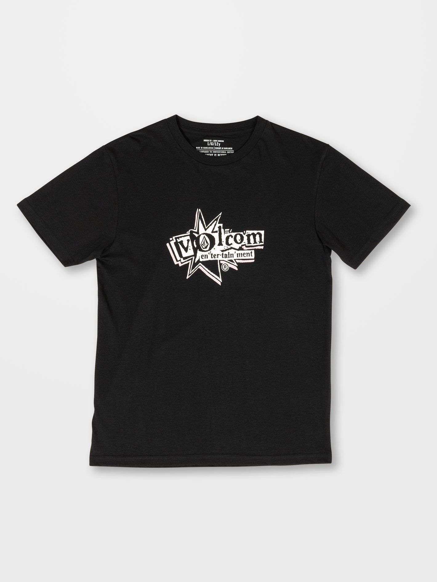 Volcom Ent T-shirt - BLACK - Kids - Volcom EU – Volcom Europe