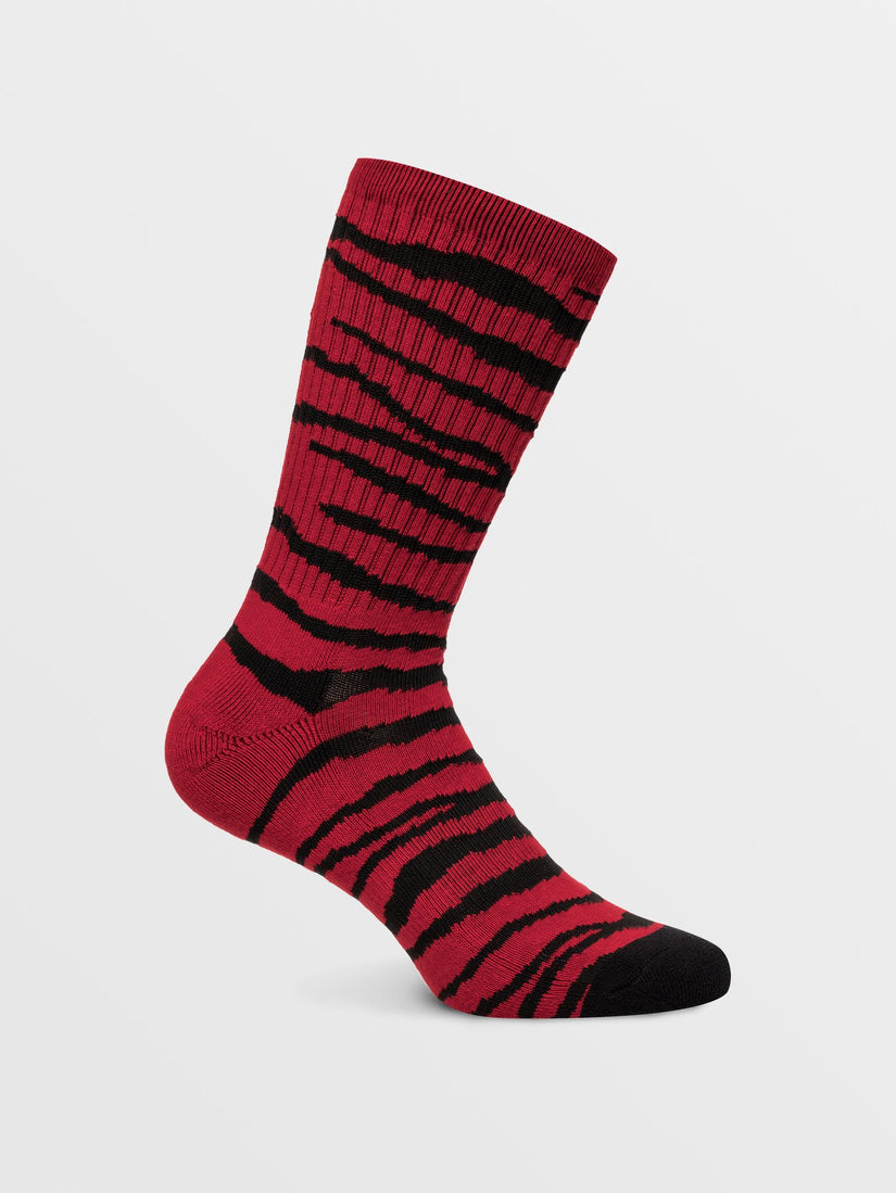 Vibes Socks - Carmine Red (D6302003_CMR) [1]