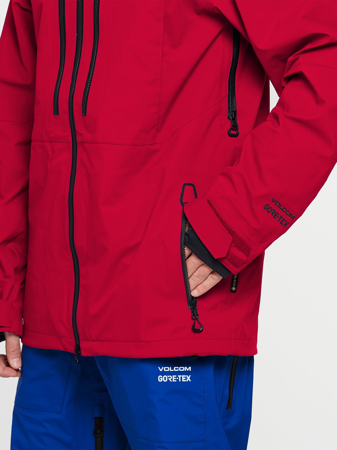 Guide Gore-Tex Jacket - RED - RED / XS