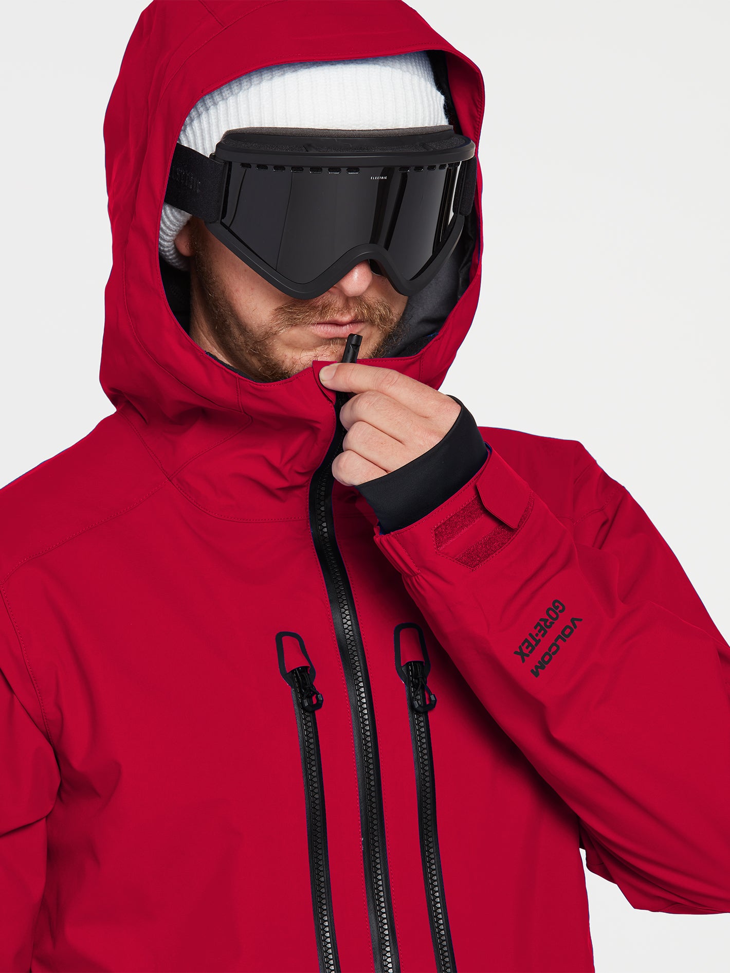 Guide Gore-Tex Jacket - RED – Volcom Europe