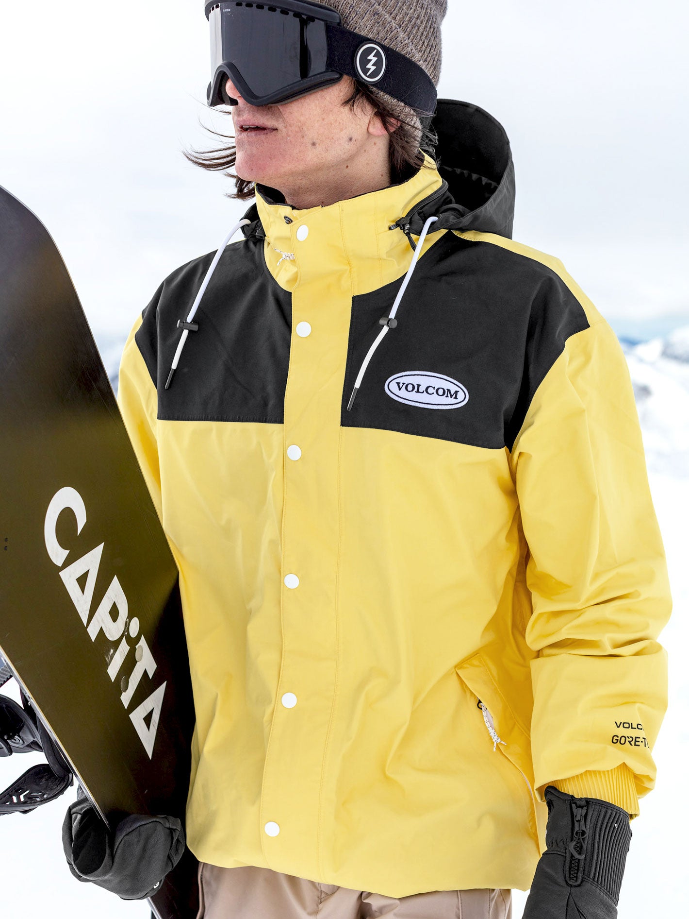 Longo Gore-Tex Jacket - FADED LEMON – Volcom Europe