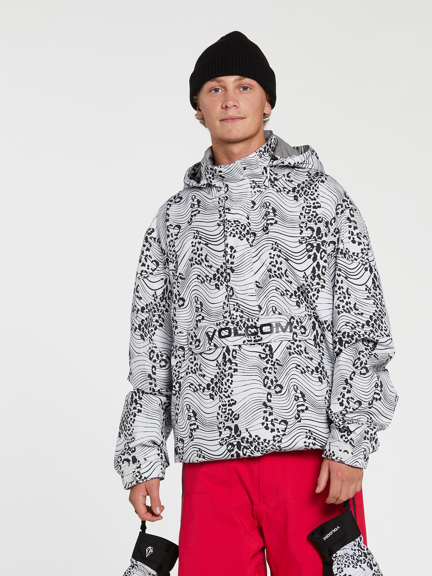 Melo Gore-Tex Pullover Jacket - WHITE PRINT – Volcom Europe