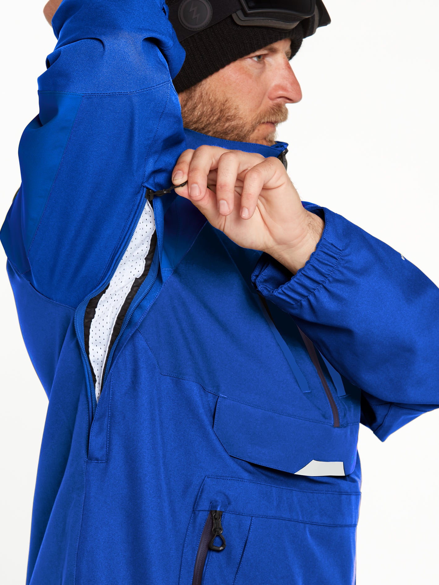 Brighton Pullover Jacket - BRIGHT BLUE | Volcom Europe