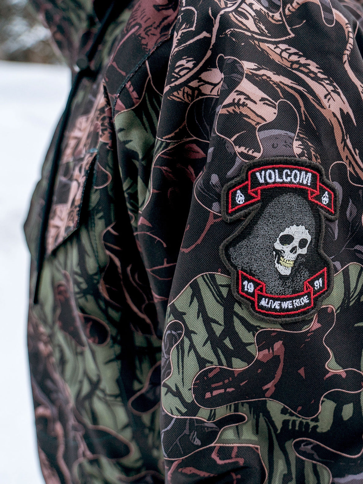 V.Co 19 Jacket - WOODLAND CAMO – Volcom Europe