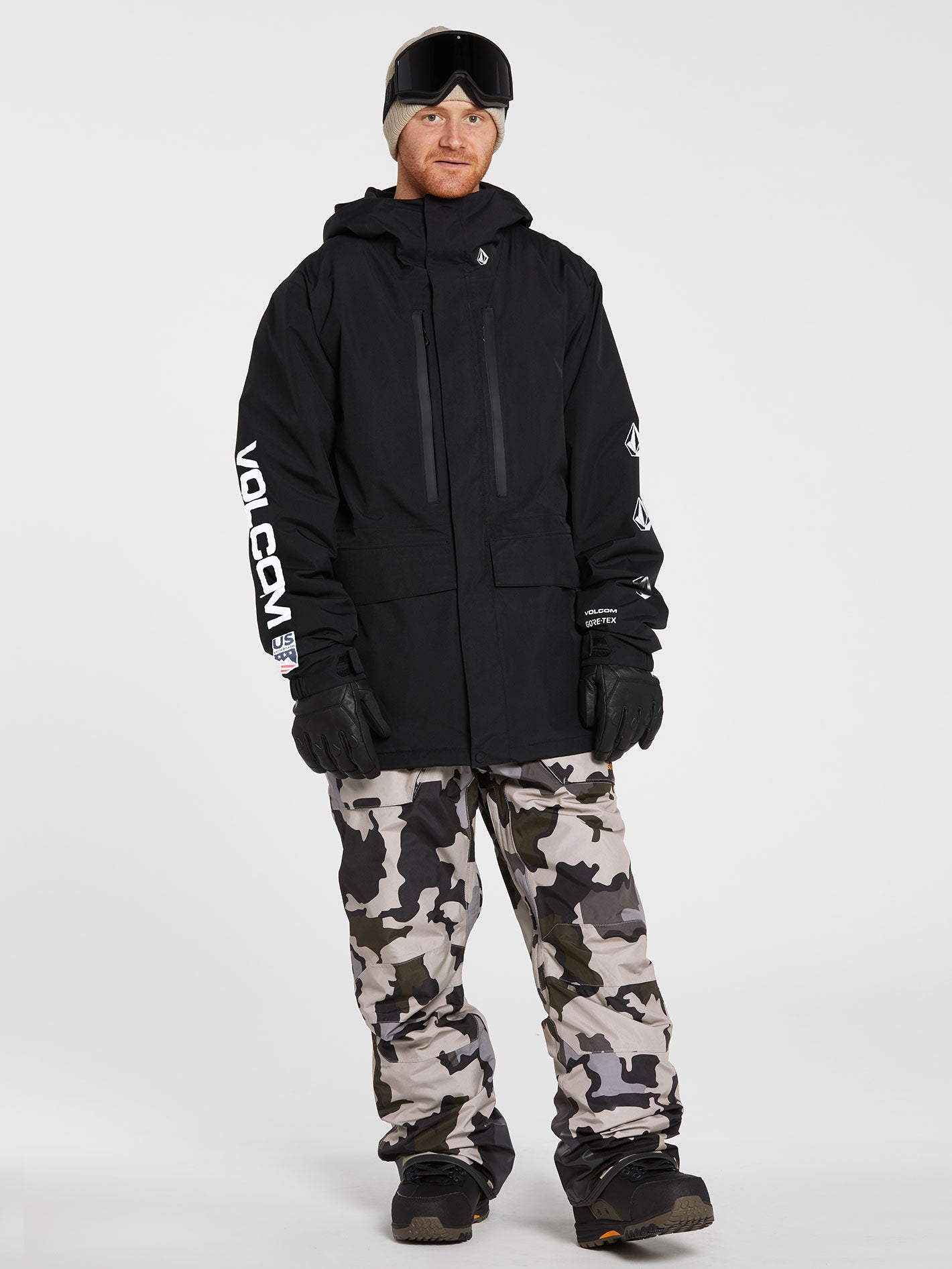 Rain Gore-Tex Bib Overall - DRILL KHAKI – Volcom Europe