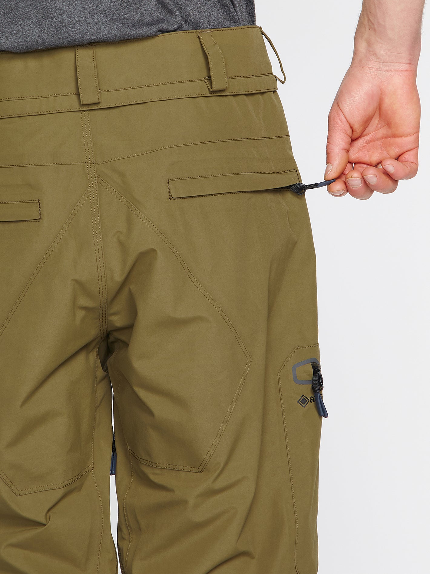 L Gore-Tex Trousers - Dark Teak