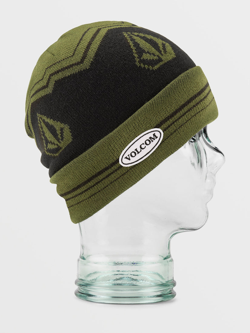 Powder Beanie - MILITARY - (KIDS) (L5852400_MIL) [F]