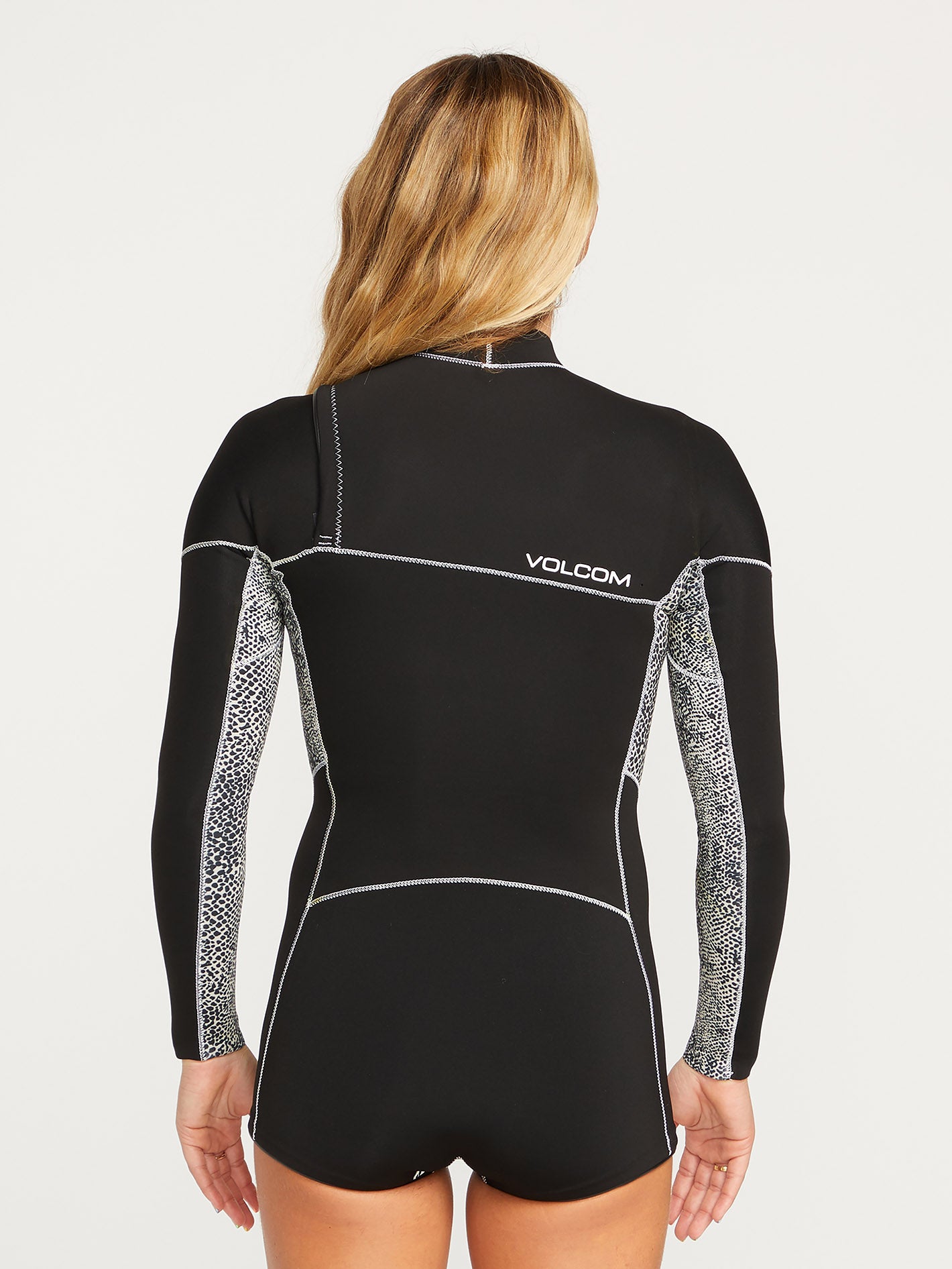 2Mm Long Sleeve Chest Zip Wetsuit - BLACK - Women - Volcom EU 