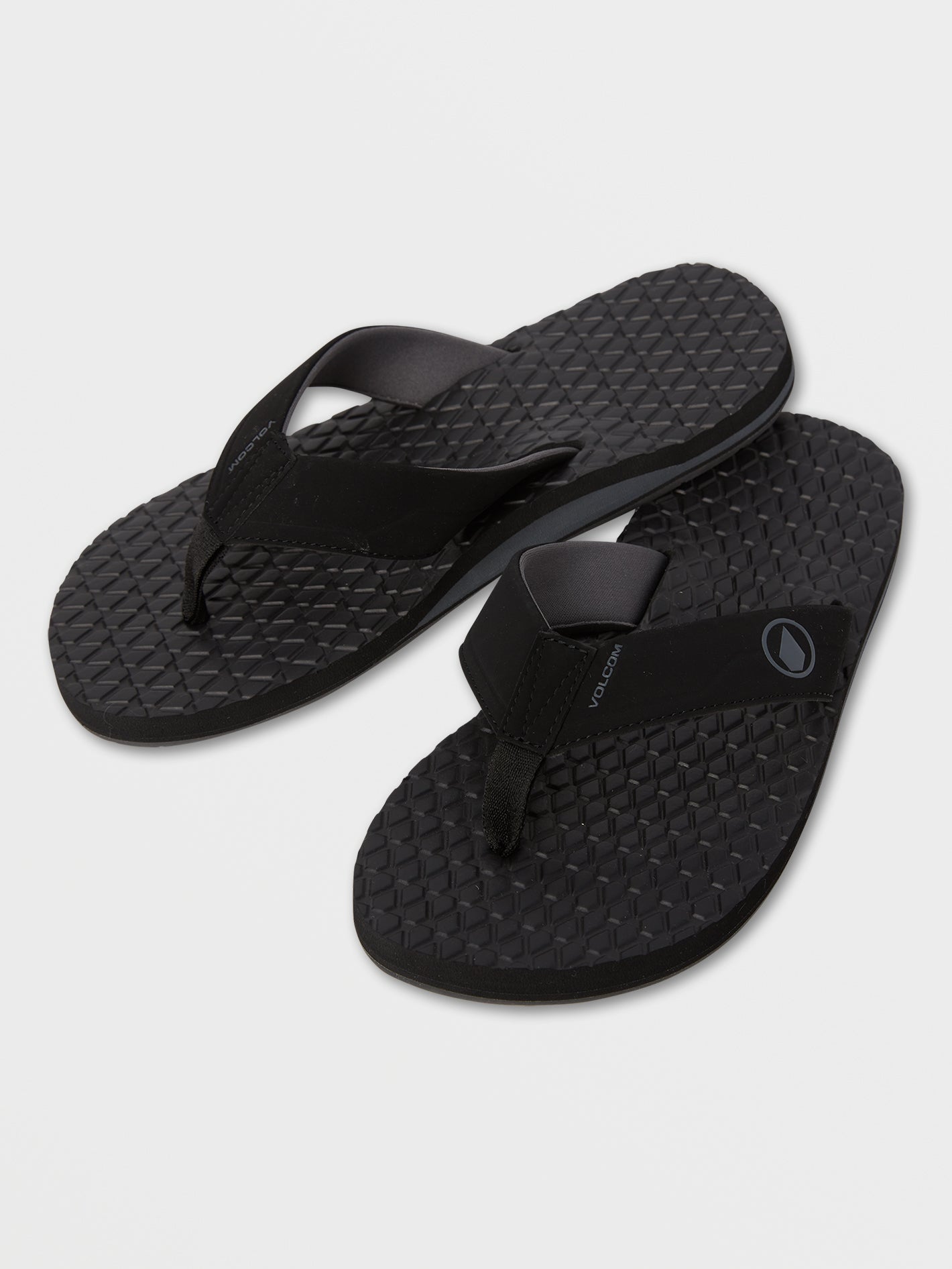 Eco Recliner 2 Sandals - BLACK GREY - Men - Volcom EU – Volcom Europe